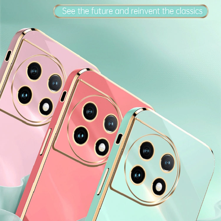 For OnePlus Ace 2 XINLI Straight Edge 6D Electroplate TPU Phone Case(Black) - free shipping - PMC TechLife - Order now!
