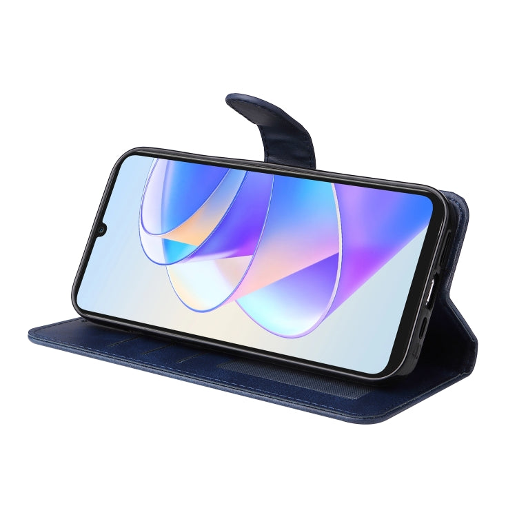 For Honor X7a Classic Calf Texture Flip Leather Phone Case(Blue) - free shipping - PMC TechLife - Order now!