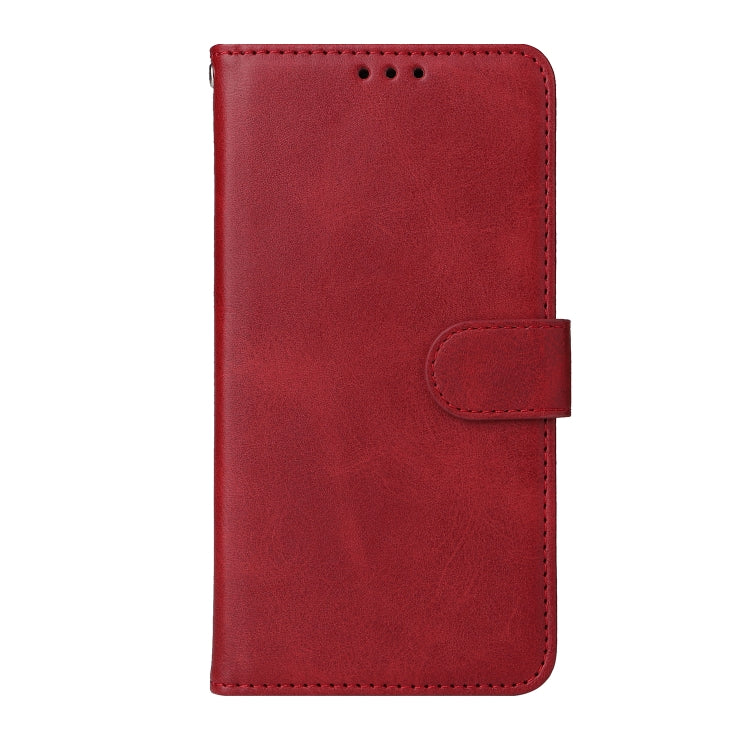 For Xiaomi Redmi 11A 4G/12C Classic Calf Texture Flip Leather Phone Case(Red) - free shipping - PMC TechLife - Order now!