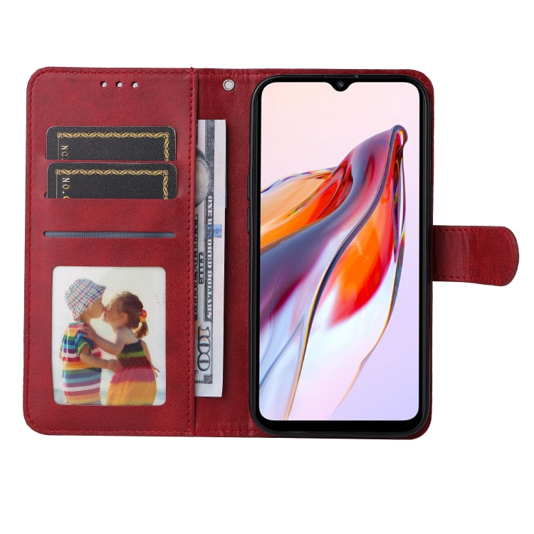 For Xiaomi Redmi 11A 4G/12C Classic Calf Texture Flip Leather Phone Case(Red) - free shipping - PMC TechLife - Order now!