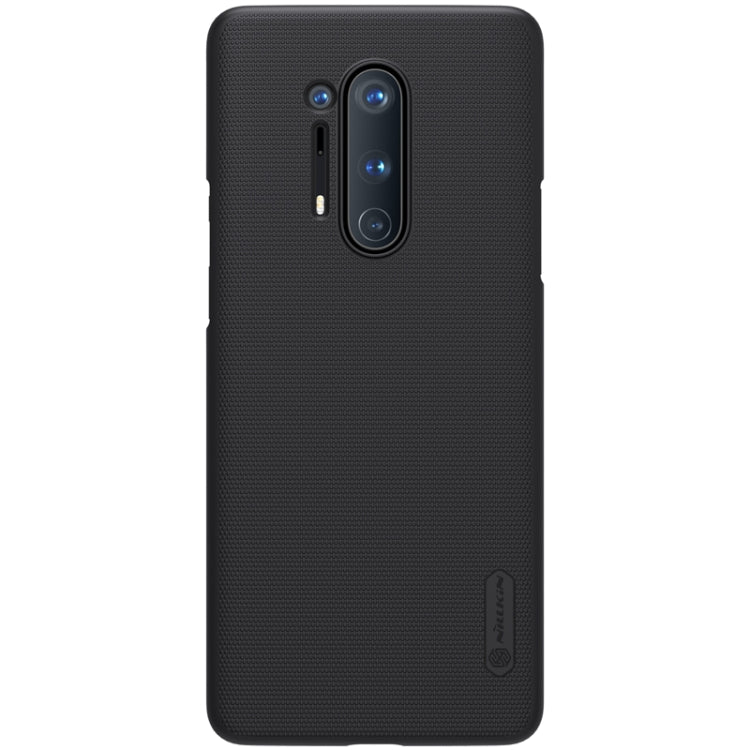 For OnePlus 8 Pro NILLKIN Frosted Concave-convex Texture PC Protective Case(Black) - OnePlus Cases by NILLKIN | Online Shopping South Africa | PMC Jewellery