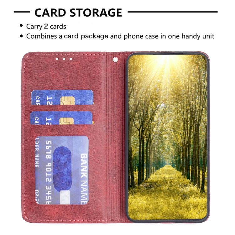 For Nokia G22 Prismatic Invisible Magnetic Leather Phone Case(Red) - free shipping - PMC TechLife - Order now!