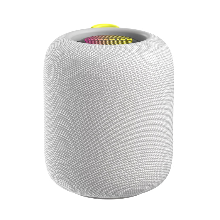 HOPESTAR H56 IPX6 Waterproof 10W TWS Subwoofer Light Bluetooth Speaker(White) - Waterproof Speaker by HOPESTAR | Online Shopping South Africa | PMC Jewellery | Buy Now Pay Later Mobicred