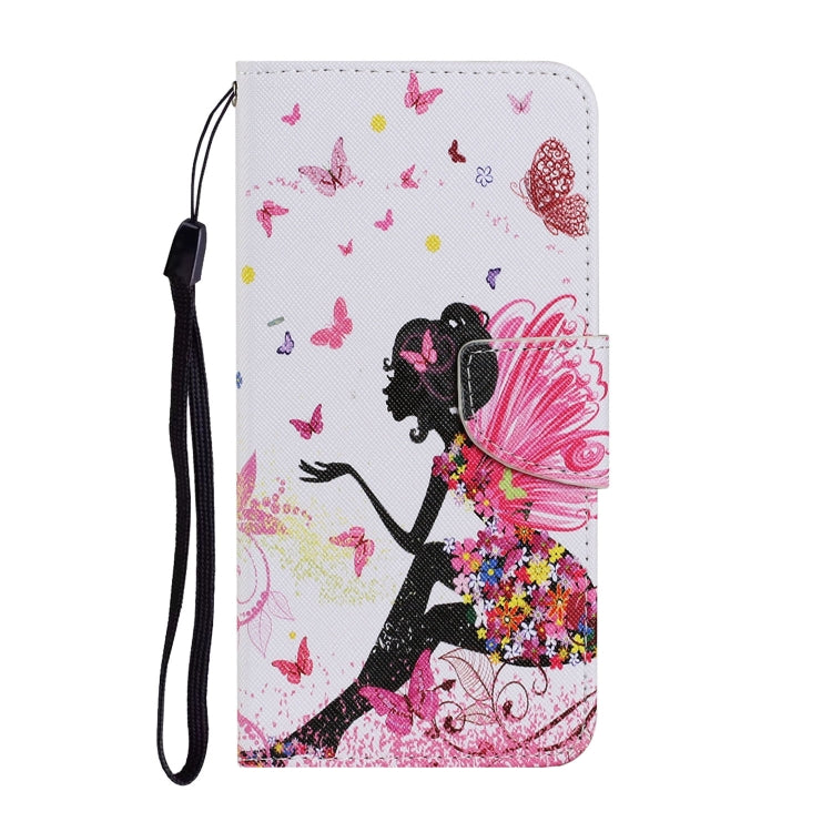 For Xiaomi Redmi 12C Colored Drawing Pattern Flip Leather Phone Case(Dancing Girl) - Xiaomi Cases by PMC Jewellery | Online Shopping South Africa | PMC Jewellery