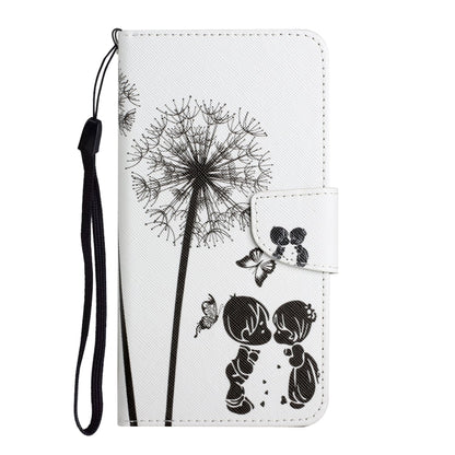 For Xiaomi Redmi 12C Colored Drawing Pattern Flip Leather Phone Case(Dandelion) - Xiaomi Cases by PMC Jewellery | Online Shopping South Africa | PMC Jewellery