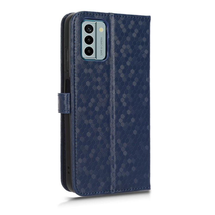 For Nokia G22 4G Honeycomb Dot Texture Leather Phone Case(Blue) - free shipping - PMC TechLife - Order now!
