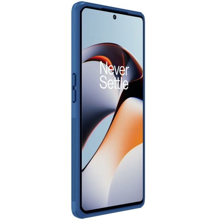 For OnePlus Ace 2/11R NILLKIN Frosted Shield Pro PC + TPU Phone Case(Blue) - OnePlus Cases by NILLKIN | Online Shopping South Africa | PMC Jewellery | Buy Now Pay Later Mobicred