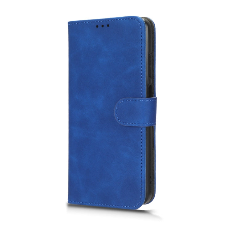 For Nokia G22 Skin Feel Magnetic Flip Leather Phone Case(Blue) - Nokia Cases by PMC Jewellery | Online Shopping South Africa | PMC Jewellery