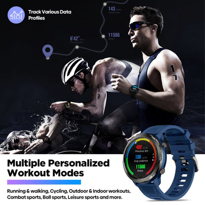 Zeblaze Stratos 2 Lite 1.32 inch IPS Screen 5 ATM Waterproof GPS Smart Watch, Support Heart Rate Monitoring / Sports Mode(Black) - Smart Watches by Zeblaze | Online Shopping South Africa | PMC Jewellery | Buy Now Pay Later Mobicred