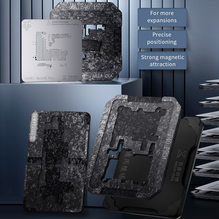 For Xiaomi 12S Ultra Qianli Mega-idea Multi-functional Middle Frame Positioning BGA Reballing Platform - free shipping - PMC TechLife - Order now!