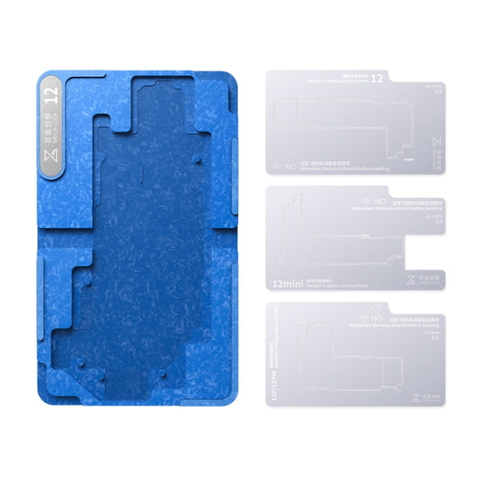 For iPhone 12 Series Qianli Mega-idea Multi-functional Middle Frame Positioning BGA Reballing Platform - Repair Platform by QIANLI | Online Shopping South Africa | PMC Jewellery