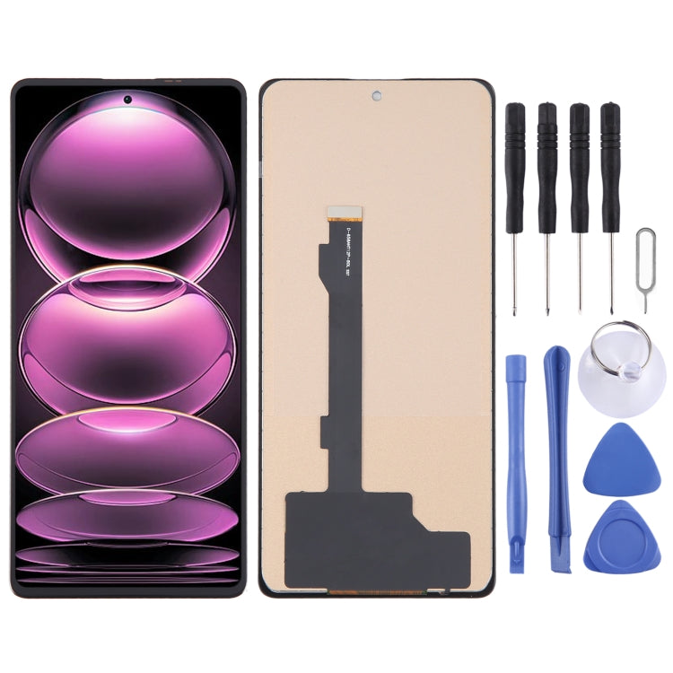 TFT LCD Screen For Xiaomi Redmi Note 12 Pro+ with Digitizer Full Assembly, Not Supporting Fingerprint Identification - free shipping - PMC TechLife - Order now!