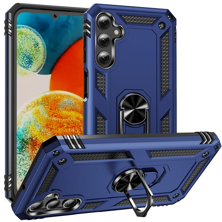 For Samsung Galaxy A24 4G Shockproof TPU + PC Phone Case(Blue) - free shipping - PMC TechLife - Order now!