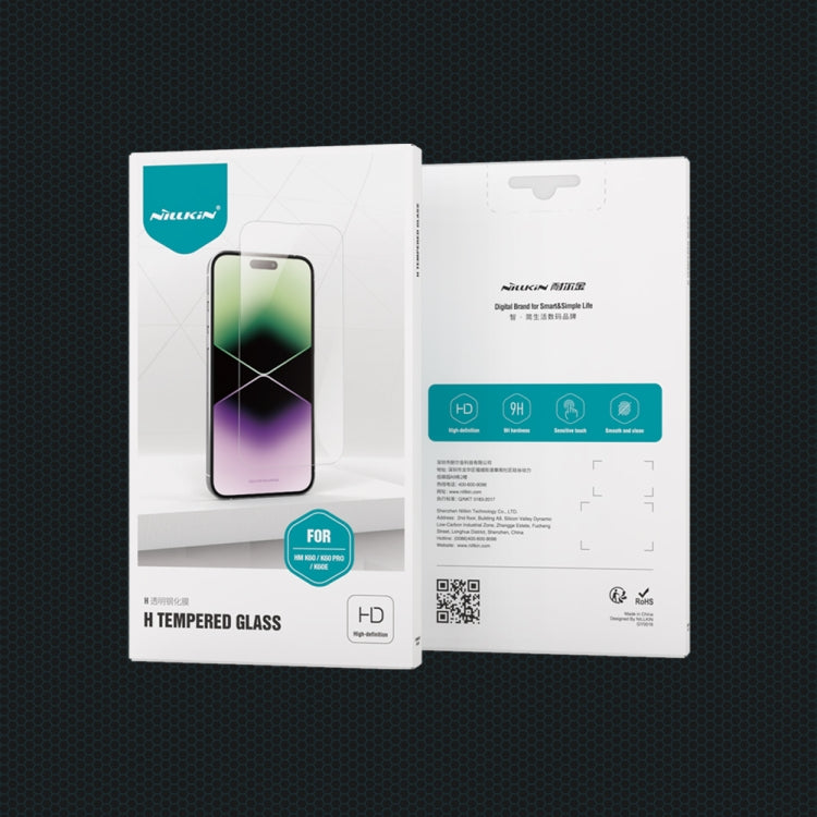 NILLKIN H 0.33mm 9H Explosion-proof Tempered Glass Film For Xiaomi Redmi K60 / K60 Pro / K60E - Redmi K60 Tempered Glass by NILLKIN | Online Shopping South Africa | PMC Jewellery