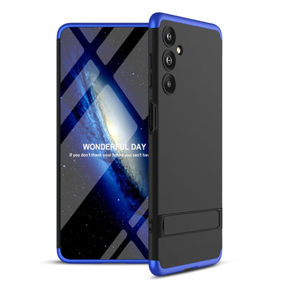 For Samsung Galaxy F54 GKK Three Stage Splicing Full Coverage PC Phone Case(Black Blue) - Galaxy Phone Cases by GKK | Online Shopping South Africa | PMC Jewellery