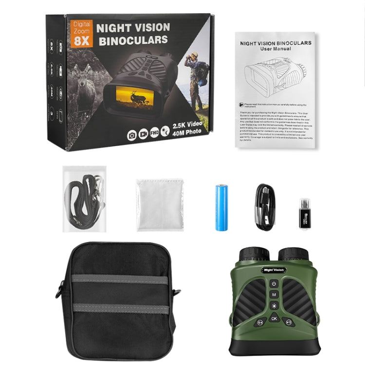 DT39 3 inch IPS Screen Binoculars Digital Binoculars Night Vision(Green) - free shipping - PMC TechLife - Order now!