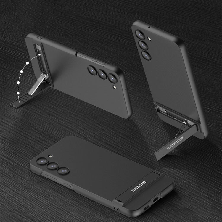 For Samsung Galaxy S23+ 5G GKK Triumph Ultra Thin Full Coverage Phone Case with Stand(Black) - Galaxy S23+ 5G Cases by GKK | Online Shopping South Africa | PMC Jewellery