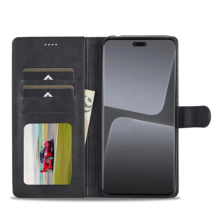 For Xiaomi 13 Lite LC.IMEEKE Calf Texture Horizontal Flip Leather Case(Black) - free shipping - PMC TechLife - Order now!