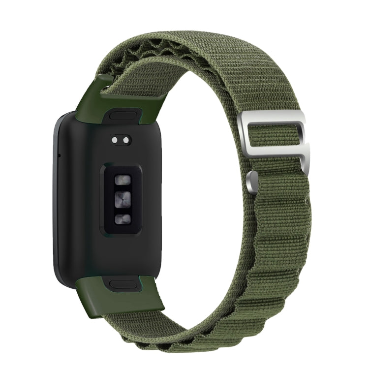 For Xiaomi Mi Band 7 Pro Loop Nylon Watch Band(Green) - Smart Wear by PMC TechLife | Online Shopping South Africa | PMC TechLife
