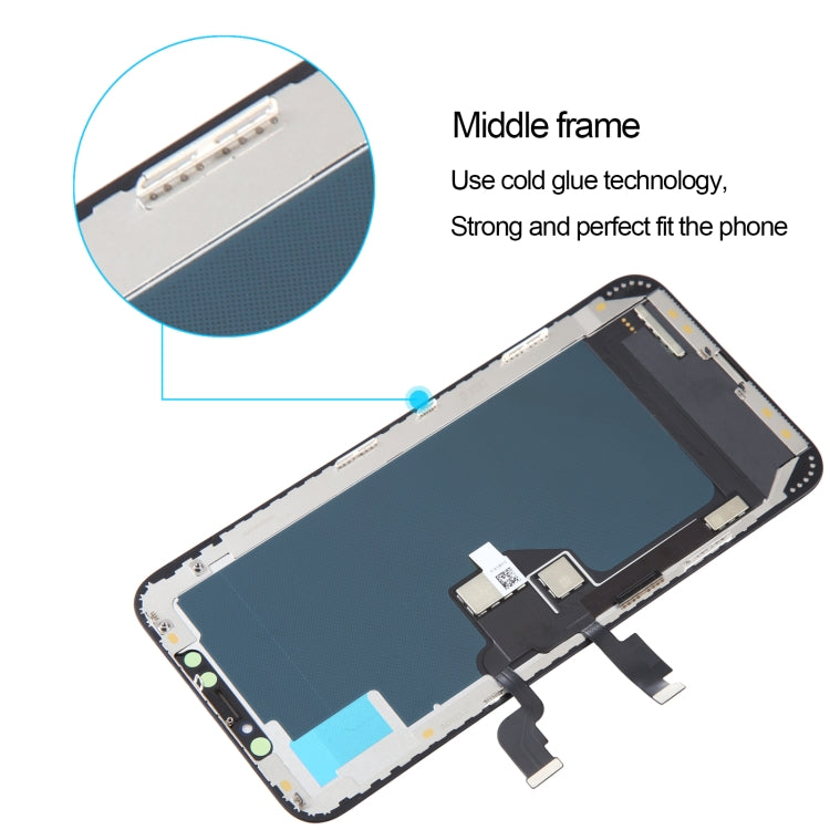 Soft OLED LCD Screen For iPhone XS Max with Digitizer Full Assembly - LCD Related Parts by PMC Jewellery | Online Shopping South Africa | PMC Jewellery