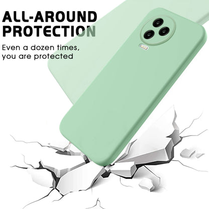 For Infinix Note 12 Pro 4G / Note 12 2023 Pure Color Liquid Silicone Shockproof Phone Case(Green) - Infinix Cases by PMC Jewellery | Online Shopping South Africa | PMC Jewellery