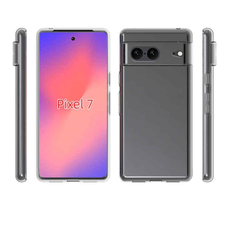For Google Pixel 7 Waterproof Texture TPU Phone Case(Transparent) - free shipping - PMC TechLife - Order now!
