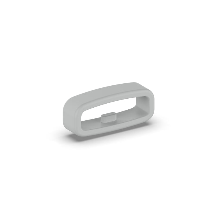 18mm 10pcs Universal Watch Band Fixed Silicone Ring Safety Buckle(Grey) -  by PMC TechLife | Online Shopping South Africa | PMC TechLife