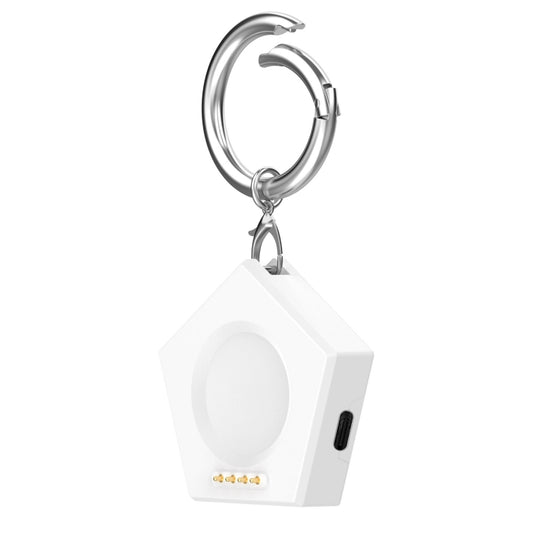 For OPPO Watch 3 / Watch 3 Pro Portable Universal Smart Watch Charger, Port:Type-C(White) -  by PMC Jewellery | Online Shopping South Africa | PMC Jewellery