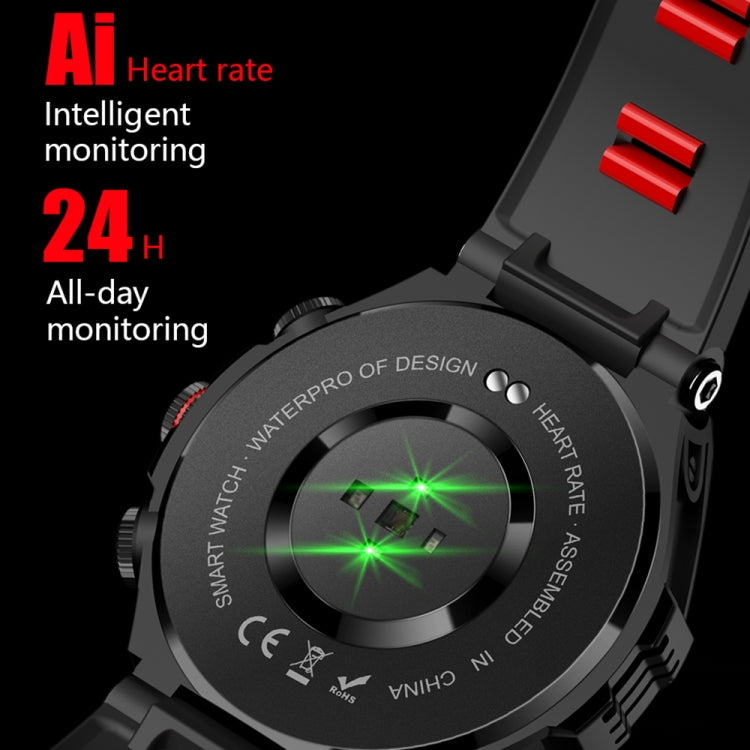 CT18 1.43 inch AMOLED Screen Smart Watch Supports Bluetooth Call/Blood Oxygen Detection(Red) -  by PMC Jewellery | Online Shopping South Africa | PMC Jewellery