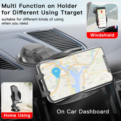 Yesido C99 Car Center Console Suction Cup Mobile Phone Navigation Holder(Black) - Car Holders by Yesido | Online Shopping South Africa | PMC Jewellery