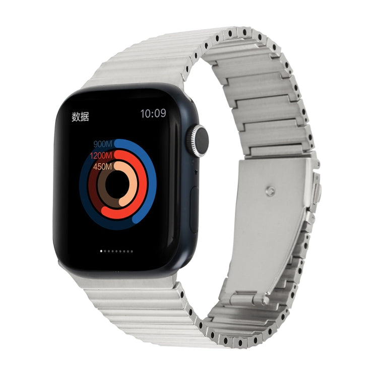 Ocean Metal Replacement Watch Band For Apple Watch SE 2022 44mm(Silver) - Watch Bands by PMC TechLife | Online Shopping South Africa | PMC TechLife