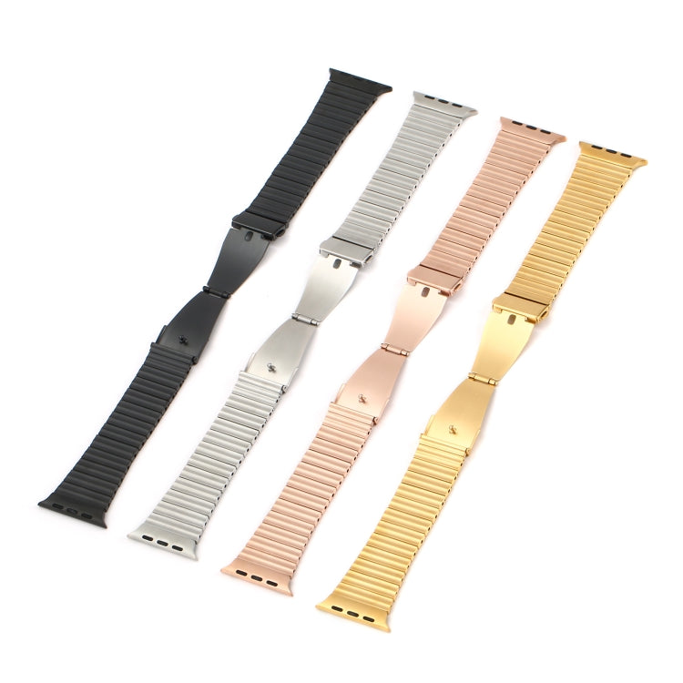Ocean Metal Replacement Watch Band For Apple Watch 3 38mm(Black) -  by PMC TechLife | Online Shopping South Africa | PMC TechLife