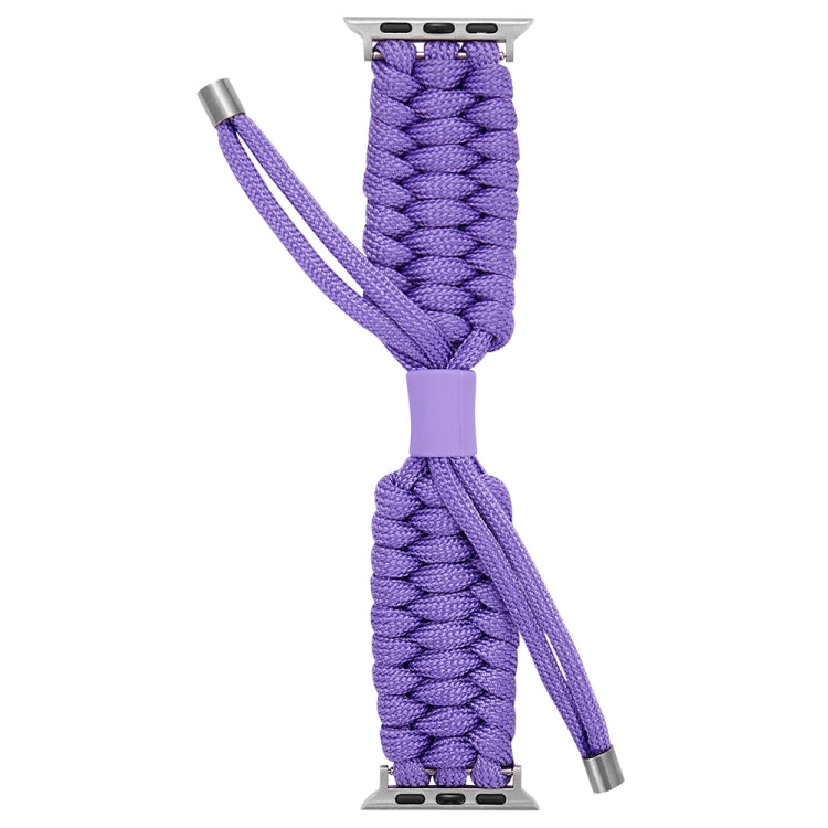 Stretch Plain Silicone Bean Watch Band For Apple Watch Ultra 49mm(Light Purple) -  by PMC Jewellery | Online Shopping South Africa | PMC Jewellery