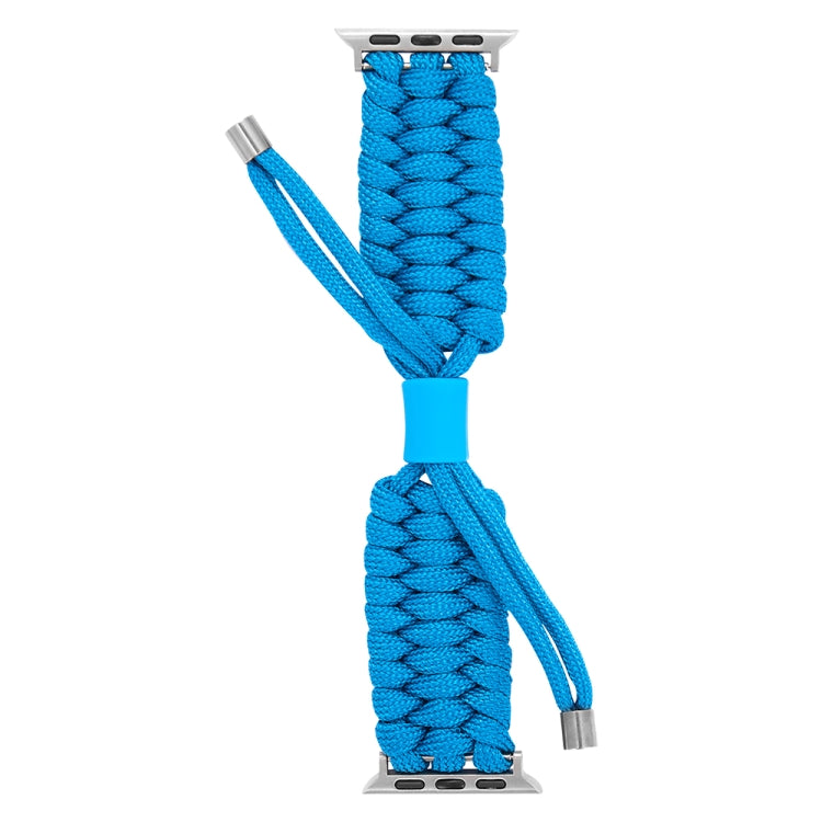 Stretch Plain Silicone Bean Watch Band For Apple Watch 8 41mm(Sky Blue) -  by PMC TechLife | Online Shopping South Africa | PMC TechLife