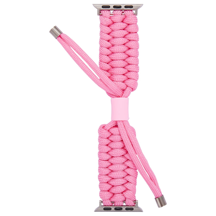Stretch Plain Silicone Bean Watch Band For Apple Watch 7 45mm(Light Pink) -  by PMC TechLife | Online Shopping South Africa | PMC TechLife