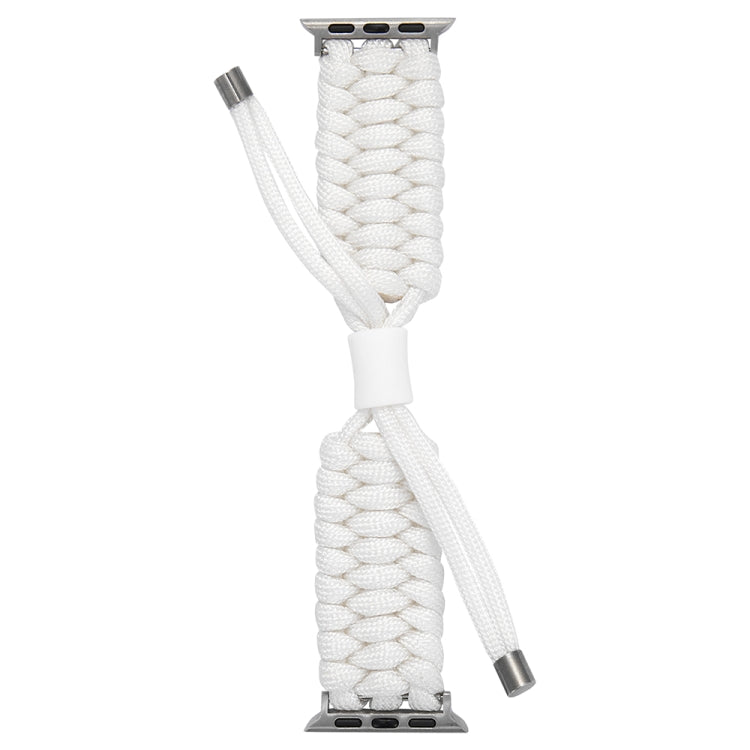 Stretch Plain Silicone Bean Watch Band For Apple Watch SE 2022 40mm(White) -  by PMC TechLife | Online Shopping South Africa | PMC TechLife