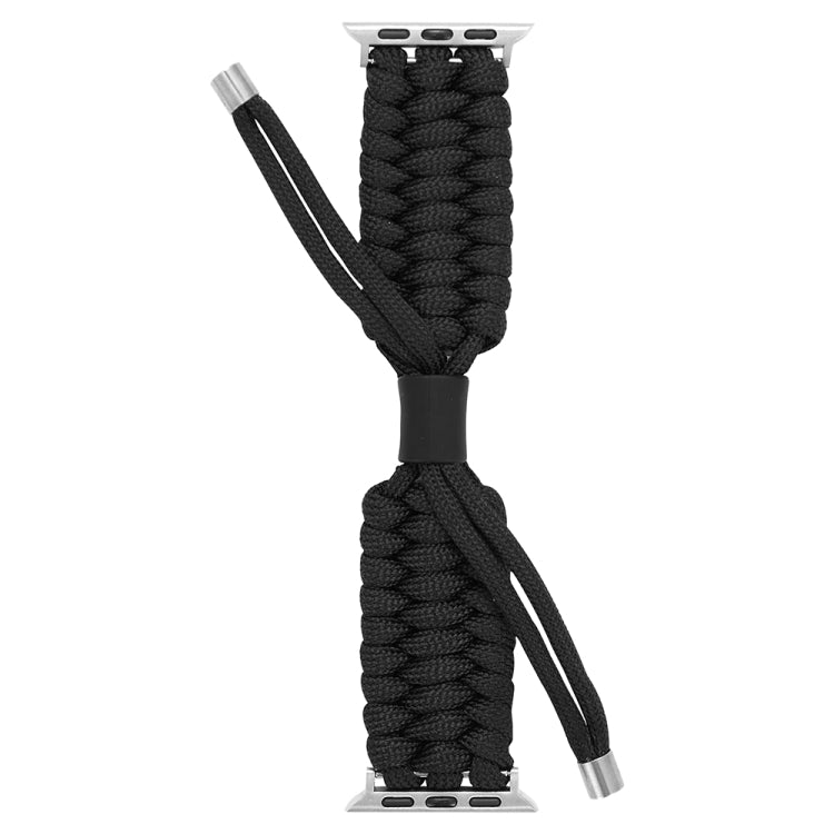 Stretch Plain Silicone Bean Watch Band For Apple Watch SE 2022 40mm(Black) -  by PMC TechLife | Online Shopping South Africa | PMC TechLife