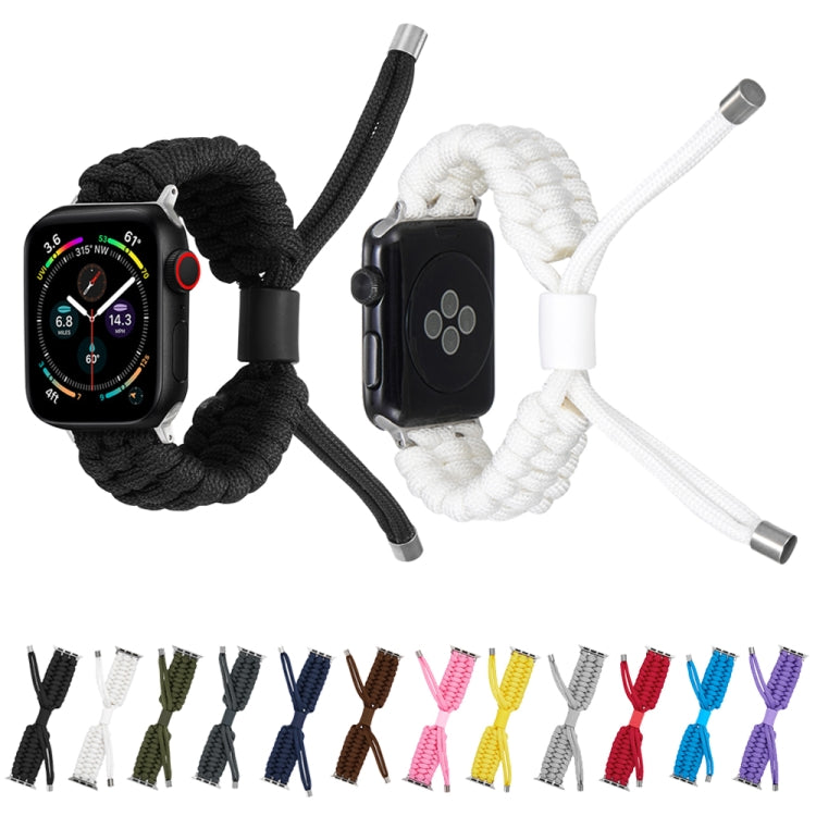 Stretch Plain Silicone Bean Watch Band For Apple Watch Ultra 49mm(Light Pink) -  by PMC TechLife | Online Shopping South Africa | PMC TechLife