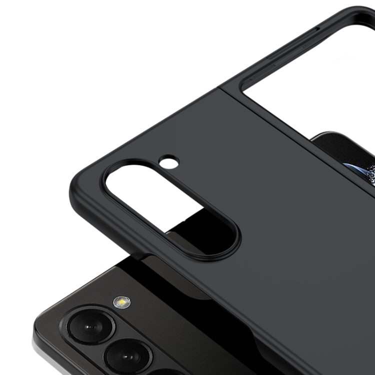 For Samsung Galaxy Z Fold5 Fuel Injection PC Skin Feel Phone Case(Lemon Yellow) - free shipping - PMC TechLife - Order now!