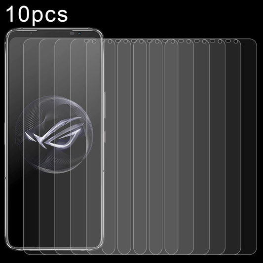 For Asus ROG Phone 7 / 7 Pro 10pcs 0.26mm 9H 2.5D Tempered Glass Film - ASUS Tempered Glass by PMC Jewellery | Online Shopping South Africa | PMC Jewellery