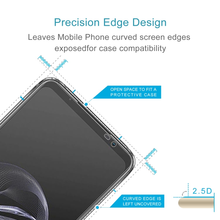 For Asus ROG Phone 7 / 7 Pro 10pcs 0.26mm 9H 2.5D Tempered Glass Film - ASUS Tempered Glass by PMC Jewellery | Online Shopping South Africa | PMC Jewellery