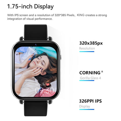 LEMFO Z20 1.75 inch Screen 4G LTE Smart Watch Android 9 OS 1GB+16GB(Black) -  by PMC Jewellery | Online Shopping South Africa | PMC Jewellery