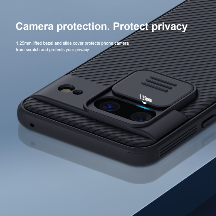 For Google Pixel 8 NILLKIN CamShield Pro PC Phone Case(Black) - Google Cases by NILLKIN | Online Shopping South Africa | PMC TechLife | Buy Now Pay Later Mobicred