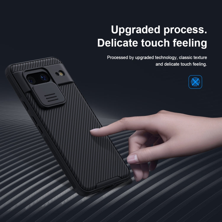 For Google Pixel 8 NILLKIN CamShield Pro PC Phone Case(Black) - Google Cases by NILLKIN | Online Shopping South Africa | PMC TechLife | Buy Now Pay Later Mobicred