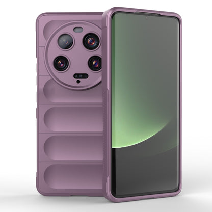 For Xiaomi 13 Ultra Magic Shield TPU + Flannel Phone Case(Purple) - 13 Ultra Cases by PMC Jewellery | Online Shopping South Africa | PMC Jewellery