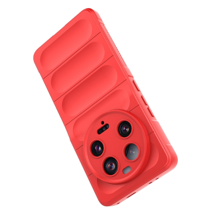 For Xiaomi 13 Ultra Magic Shield TPU + Flannel Phone Case(Wine Red) - free shipping - PMC TechLife - Order now!