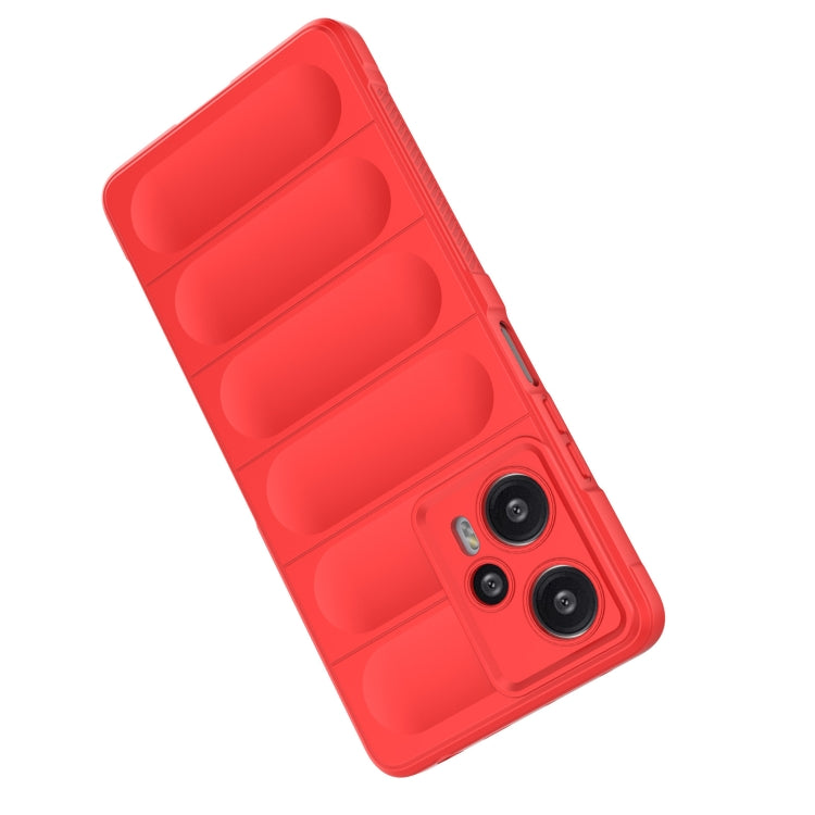 For Xiaomi Redmi Note 12 Turbo Magic Shield TPU + Flannel Phone Case(Dark Blue) - free shipping - PMC TechLife - Order now!