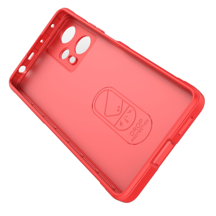 For Xiaomi Redmi Note 12 Turbo Magic Shield TPU + Flannel Phone Case(Wine Red) - free shipping - PMC TechLife - Order now!