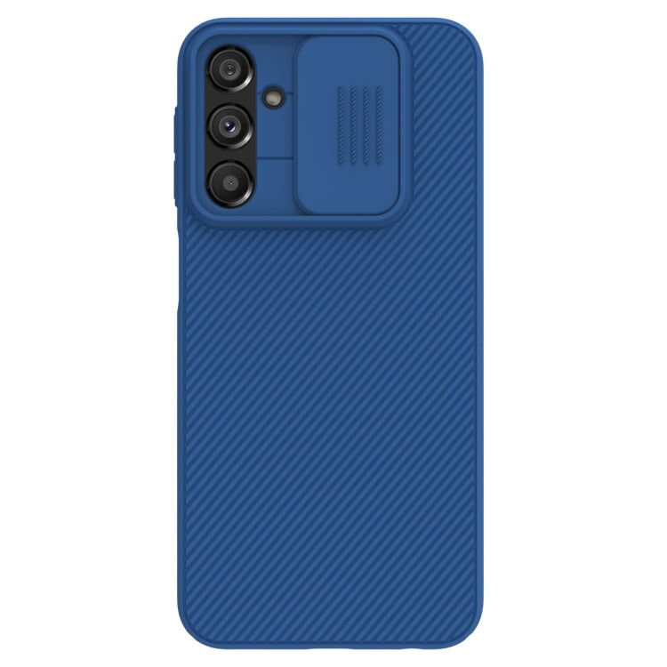 For Samsung Galaxy A24 4G NILLKIN Black Mirror Series Camshield PC Phone Case(Blue) - Galaxy Phone Cases by NILLKIN | Online Shopping South Africa | PMC Jewellery | Buy Now Pay Later Mobicred