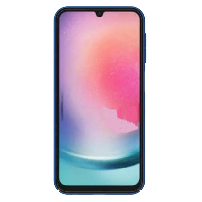 For Samsung Galaxy A24 4G NILLKIN Black Mirror Series Camshield PC Phone Case(Blue) - Galaxy Phone Cases by NILLKIN | Online Shopping South Africa | PMC Jewellery | Buy Now Pay Later Mobicred